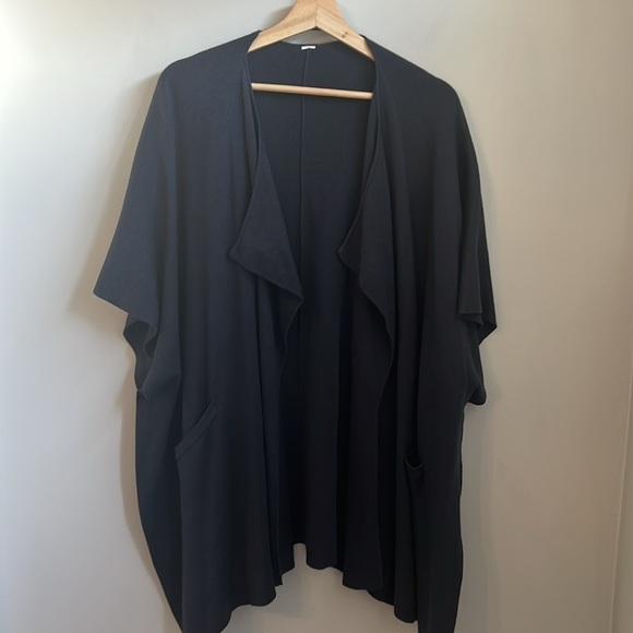 Lululemon After Asana Wrap Heathered Inkwell - Picture 5 of 8